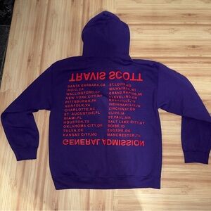 Cactus Travis Scott Birds Eye View Tour Hoodie | Large